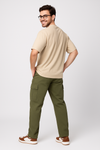 Premium Beige Oversized T-Shirt – 260 GSM Heavy Cotton | Drop Shoulder Fit